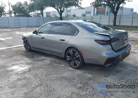 2024 BMW 760 I xDrive from USA, damaged, VIN WBA33EJ05RCR70449